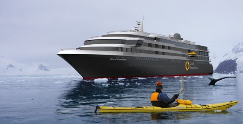 Cruiseschip World Explorer - Mystic Cruises