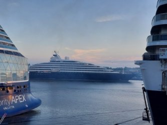 Prachtige dag voor Cruise Port Amsterdam